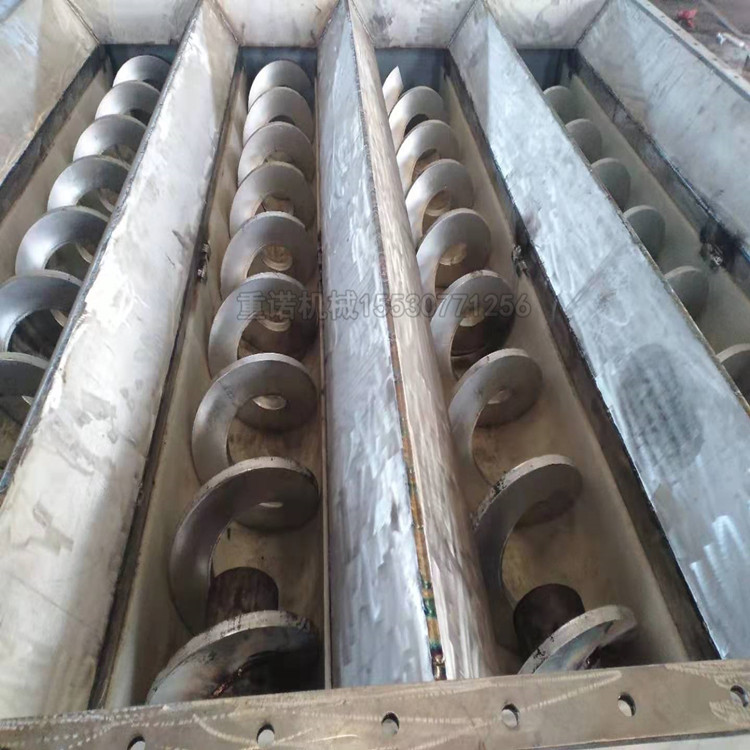 河南安陽水泥倉螺旋輸送設(shè)備 輸送絞龍 輸送機攪拌機 絞龍給料機